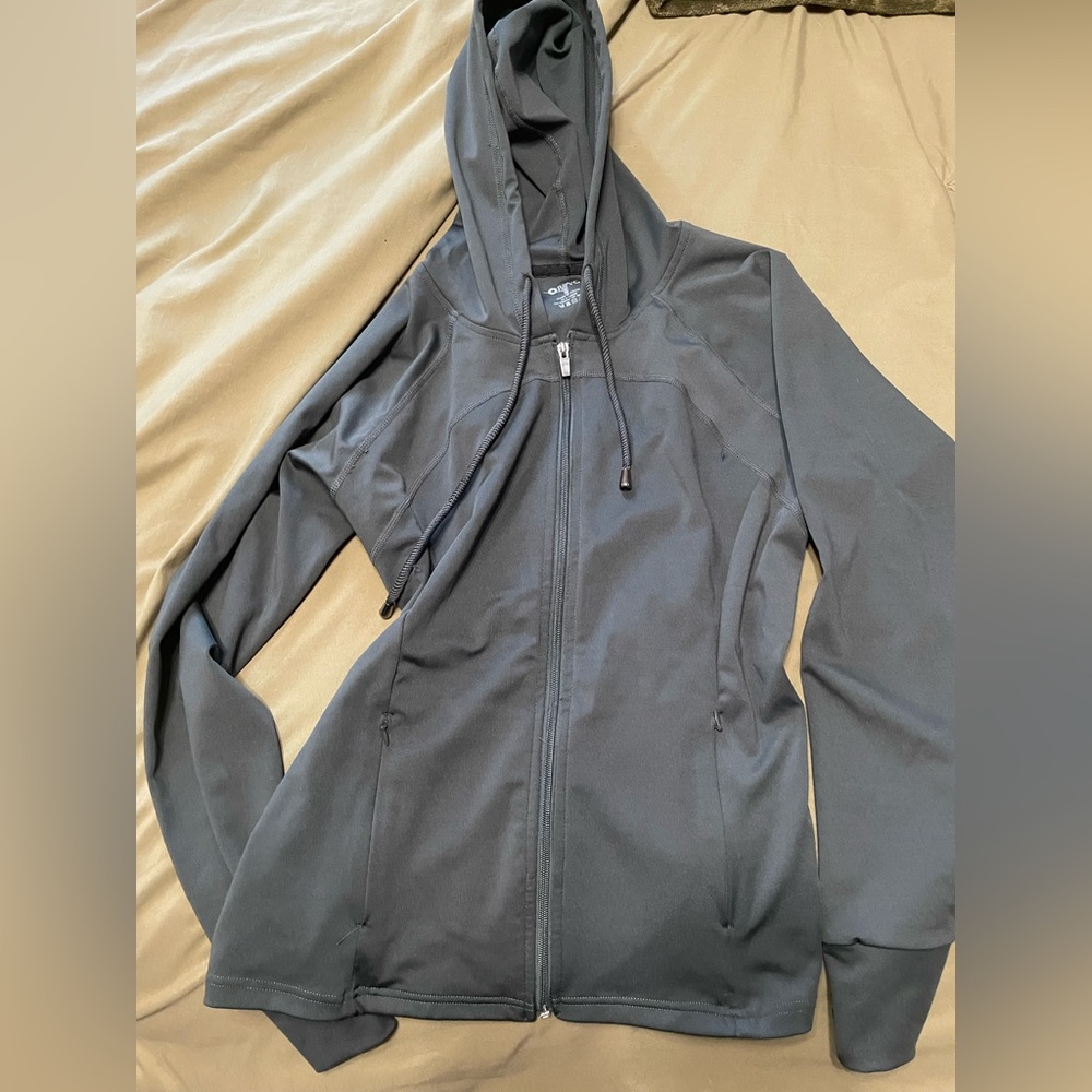 Dark Green-Gray Activewear Top